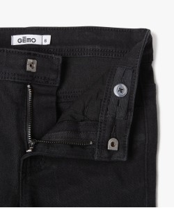 Jean skinny stretch taille haute ajustable garçon